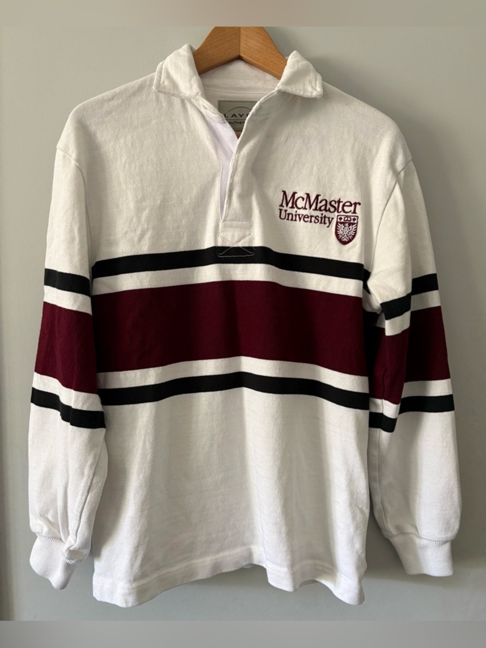 McMaster University Rugby Long Sleeve, Unisex